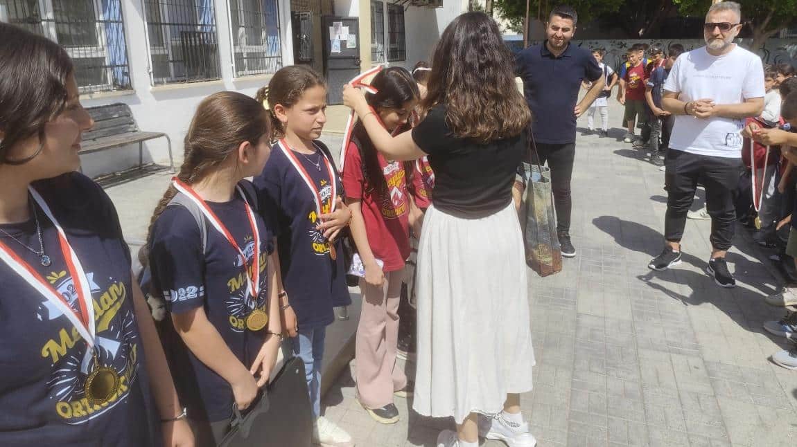 MADALYALARIMIZI VERDİK